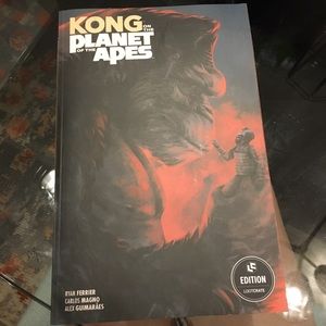Kong on Planet of the Apes graphic novel!
